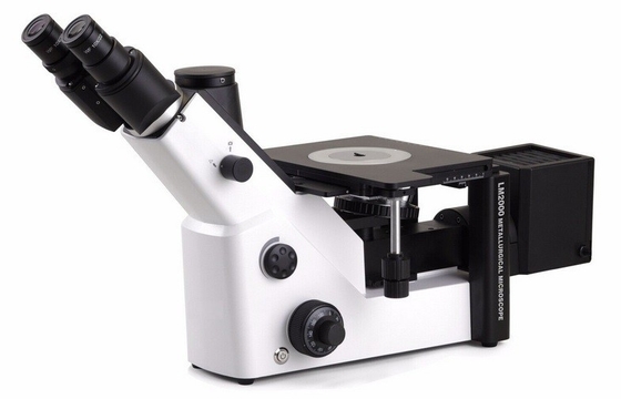China Trinocular Inverted Metallurgical Microscope LM2000A With Kohler Reflected Illumination supplier